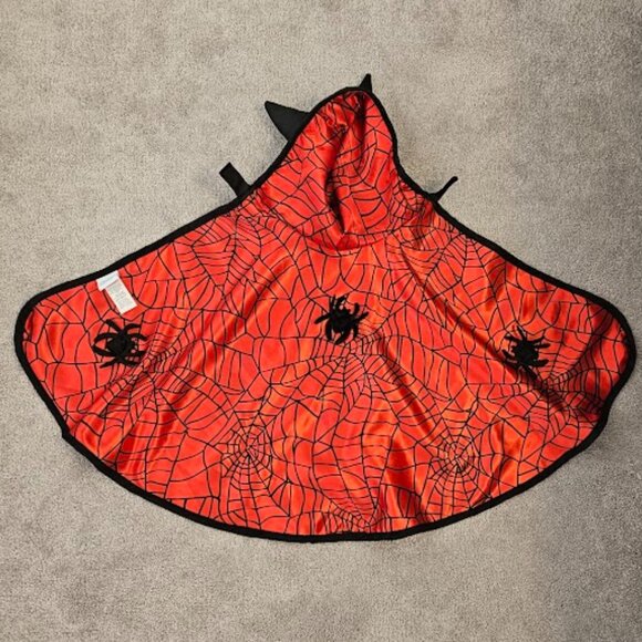 Baby Reversible Spider Bat Cape | size 2-3T - Picture 3 of 7